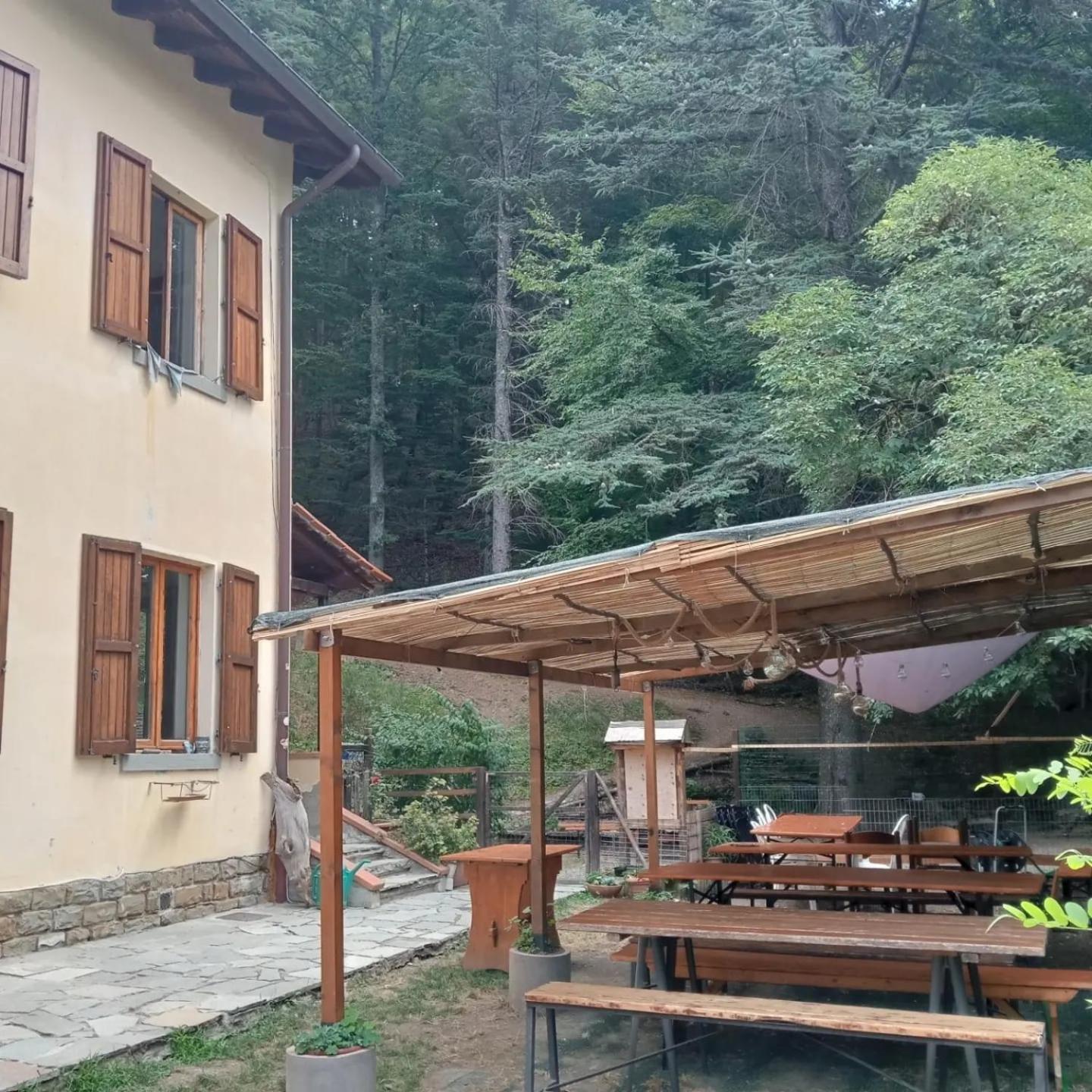 Villa Rifugio Asqua Poppi Esterno foto